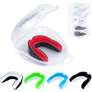 Mouth Guard - 5 Packs Football Mouth Guard, BPA Free Mouth Guard with Case